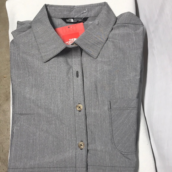 North Face Stevie Long Sleeve Shirt, Med - Picture 2 of 5